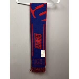 New York Giants‎ Knit Scarf NFL OSFA 60x6.5 Daniel Jones NEW